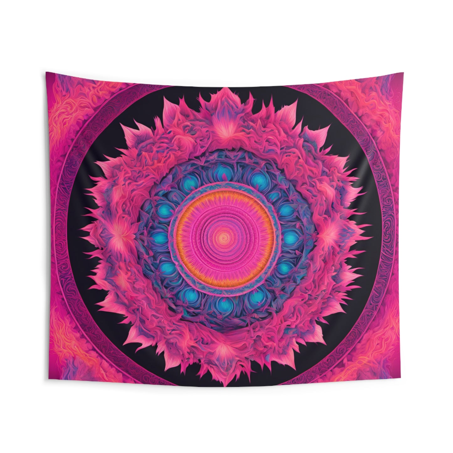 Pink Fire Mandala