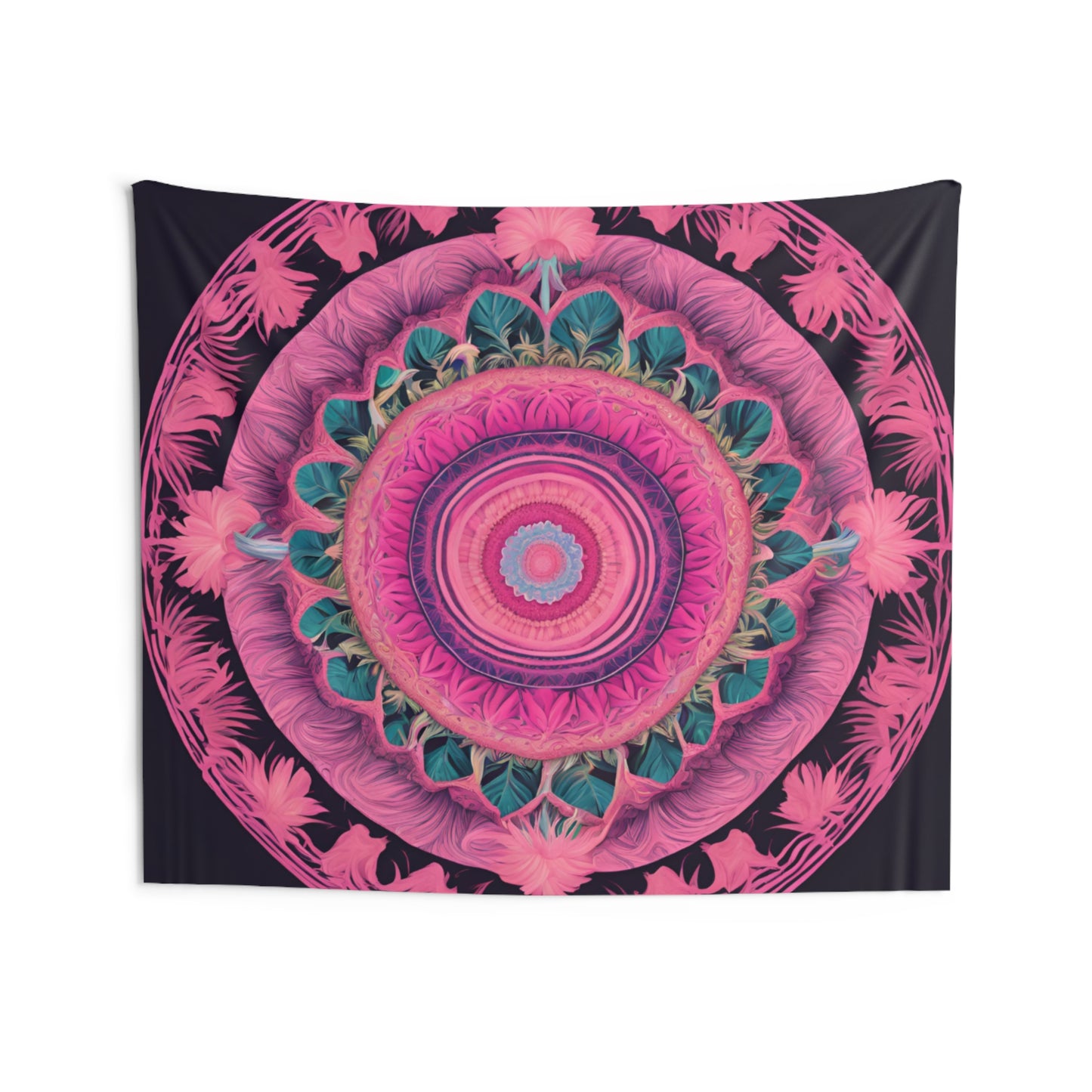 Pink Bull's Eye Mandala