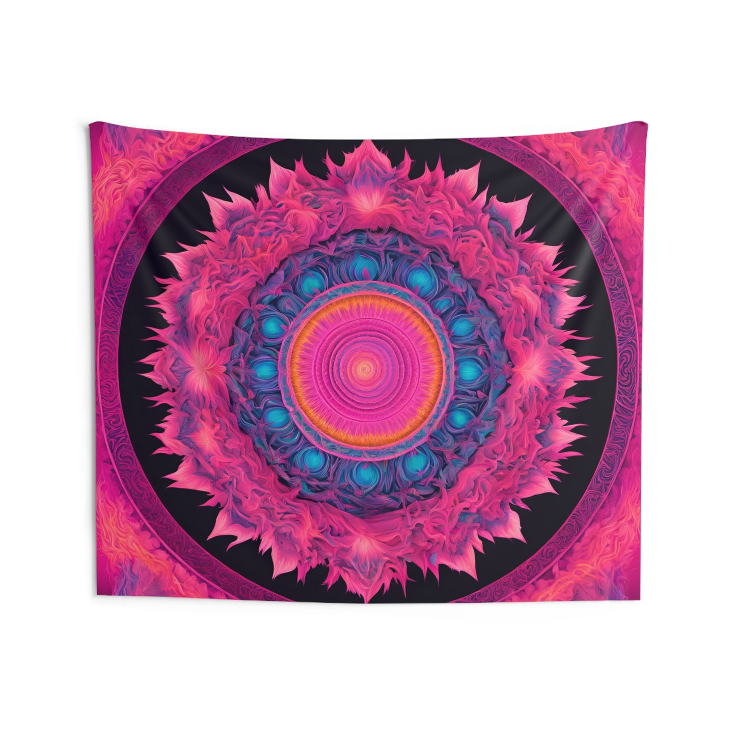 Pink Fire Mandala