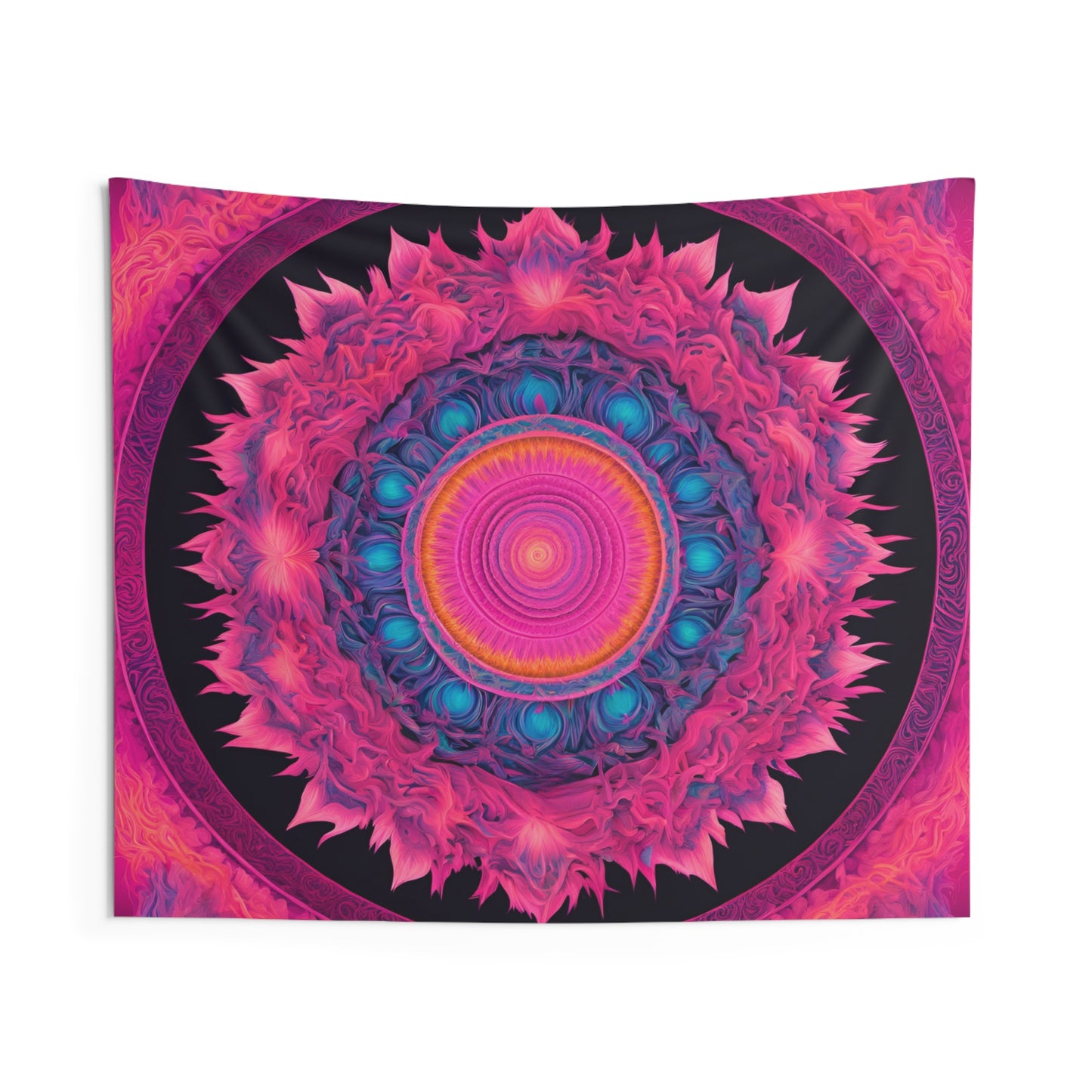 Pink Fire Mandala