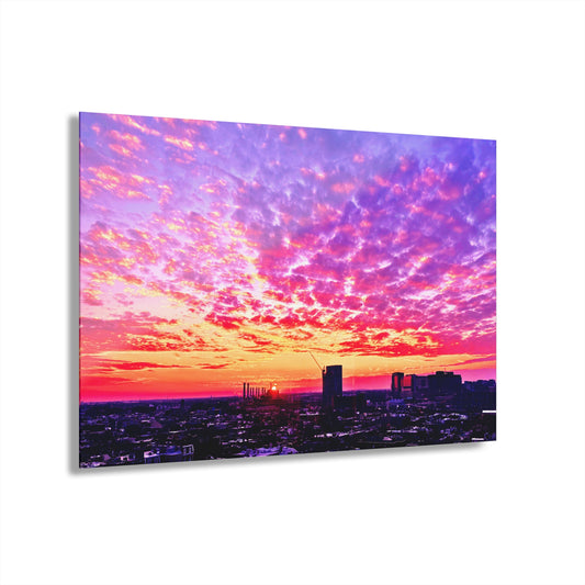 Philadelphia Sunset Cityscape