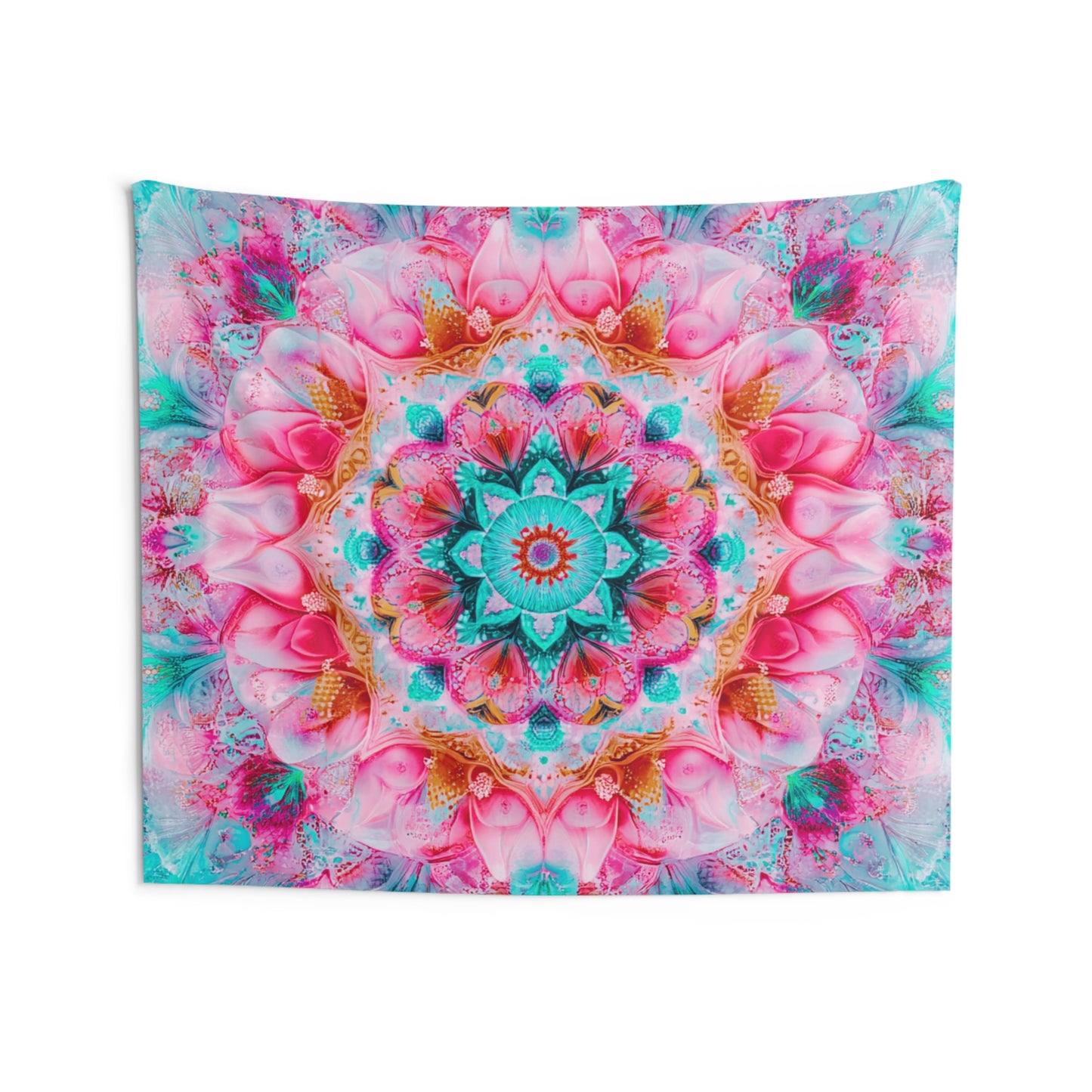 Turquoise May Mandala