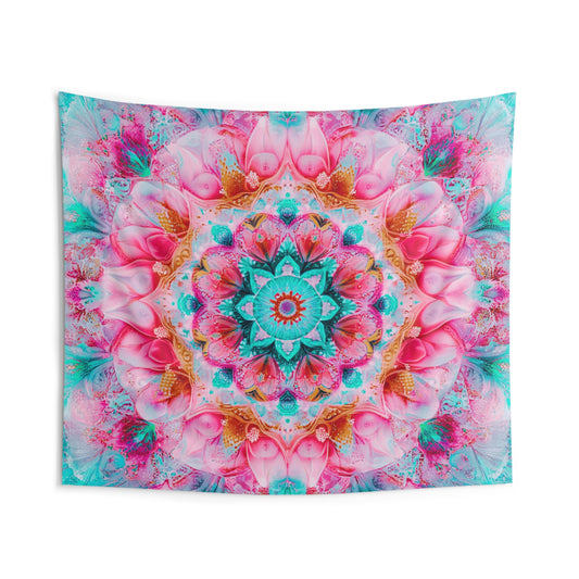 Turquoise May Mandala