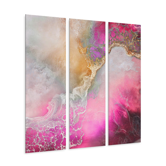 Abstract Shoreline Clash